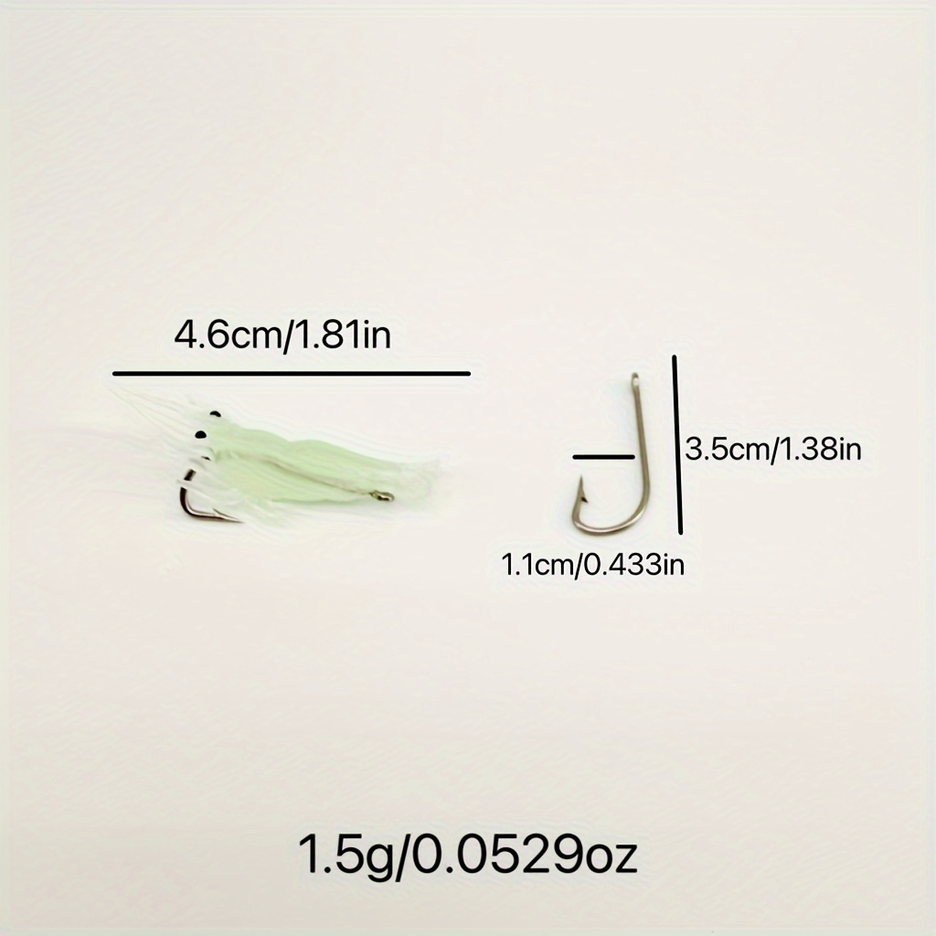 16 stuks lichtgevende garnalen - Fishing Lure Accessories recensie en prijs