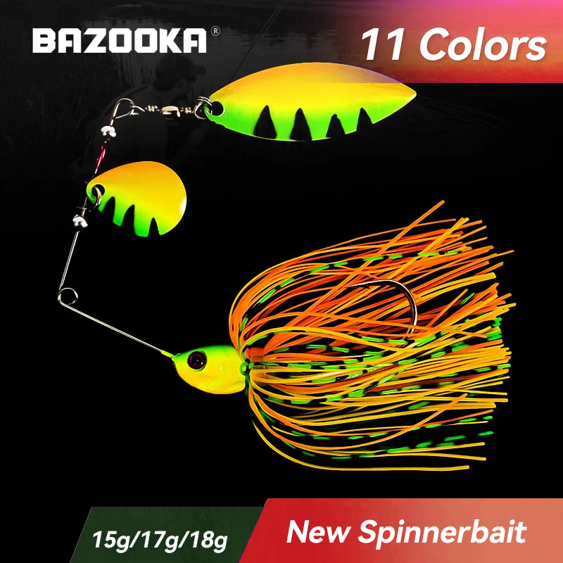 Bazooka 15g 18g Spinnerbait Vi - Fishing Lure Swimbait recensie en prijs