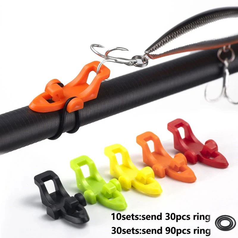 10 stks Hengel Pole Hook Keepe - Fishing Lure Jig recensie en prijs