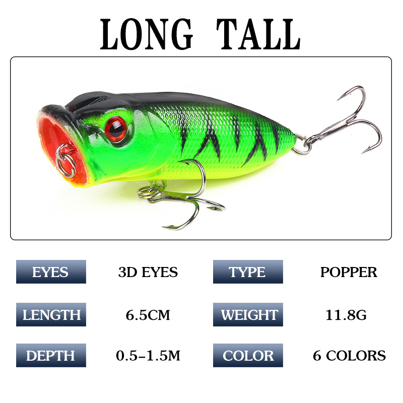6 stks 6 kleuren (opp zak)/5 s - Fishing Lure Jerkbait recensie en prijs